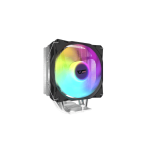 DarkFlash Storm Z4 Rainbow LED Tower CPU Cooler, BLACK