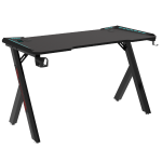 Gaming Desk RGB 120 x 60 x 72 cm, Black