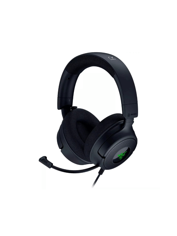 405 Razer Kraken V4 X, Wired PC Gaming Headset, BLACK - Image 1