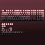 Keycap Set Gradient Pink
