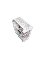DarkFlash DY460 ATX PC Case, With 4 ARGB Fans, WHITE - Image 3