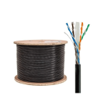Cat 6 Network Cable for Outdoor Bare Copper Aluminum, Wire Diameter 0.6mm