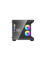 DarkFlash C275P M-ATX PC Case, BLACK - Image 5