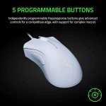 Razer Deathadder Essential Gam Mouse White - Image 3