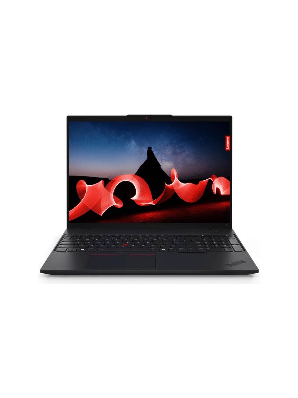 69-1 Lenovo ThinkPad L16 Gen 1 Laptop, 16" WUXGA IPS Display, Intel Core Ultra 7-155U, 16GB RAM DDR5, 1TB SSD, Integrated Intel® Graphics, DOS, Black - Image 1