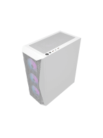 DarkFlash DK352 ATX PC Case, With 4 ARGB Fans, WHITE - Image 8