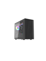 DarkFlash DB460M M-ATX PC Case, BLACK