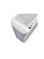 DarkFlash DK352 ATX PC Case, With 4 ARGB Fans, WHITE - Image 9
