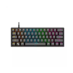 Bajeal G101 RGB Mechanical Gaming Keyboard 61 keys RED Switches, BLACK