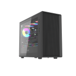 GAMING DESKTOP CPU Intel Core™ I5-14600KF, CORSAIR VENGEANCE® 16GB (1x16GB) DDR5 RAM 6000MT/s, CL36, Motherboard MSI B760M Gaming Plus WiFi, 512GB NVME, GPU ASUS DUAL RTX 5060 TI 8GB OC, Darkflash DX360 Liquid Cooler, PSU DarkFlash 800WA, CASE Darkflash DB460M Black + 3 RGB Fans 