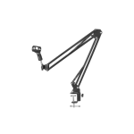 Professional Recording Microphone Stand, Black