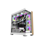 GAMING DESKTOP CPU AMD Ryzen™ 7 7800X3D, TEAMGROUP DELTA RGB DDR5 32GB(2x16GB) 6000MHz CL30, Motherboard MSI B650 Gaming Plus WiFi, Kingston 1TB NVME, MSI GeForce RTX™ 5070 12G SHADOW 2X OC, DarkFlash Nebula DN 360 Liquid CPU Cooler, PSU DarkFlash 800WA, CASE Darkflash DS900W White + 3 RGB Fans Inf 34 