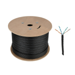 Cat 6 Network Cable for Indoor Bare Copper Aluminum, Wire Diameter 0.6mm