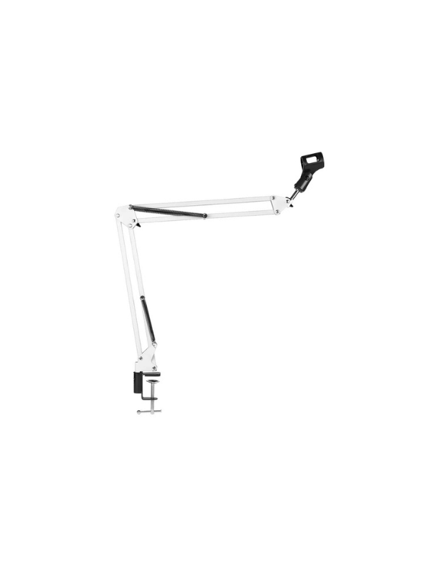Untitled-design-5-1 Professional Recording Microphone Stand, WHITE - Image 1
