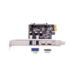 PCI Express to TYPE-C CARD PCIE, TYPEC+USB Adapter Card 