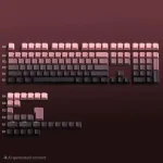Keycap Set Gradient Pink - Image 3