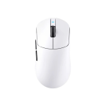 ATTACK SHARK X8 SE Wireless Gaming Mouse, 59g Lightweight, PAW3311 Optical Sensor Adjustable, 25000 DPI, 2.4G/Bluetooth/USB-C Wired, 500mAH Battery, 5 Programmable Buttons for PC/Mac, WHITE