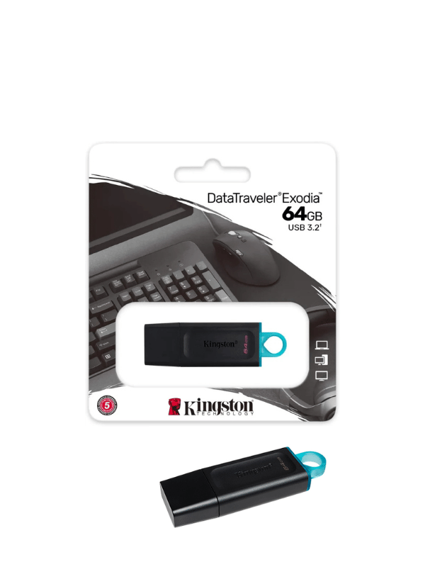 KINGSTON USB 64GB DataTraveler Exodia USB 3.2