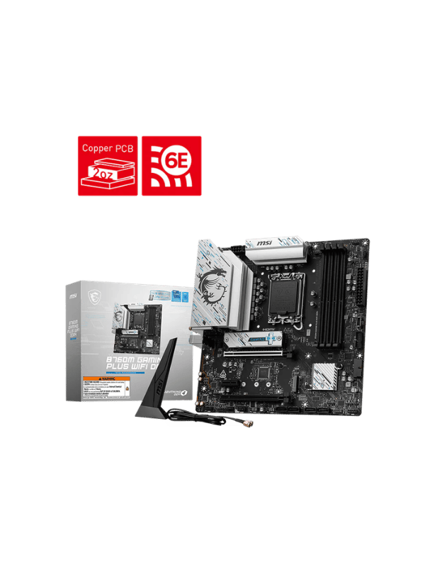 MSI B760M Gaming Plus WiFi DDR4 Motherboard MSI B760M Gaming Plus WiFi DDR4 Motherboard