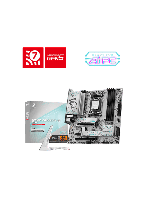MSI B850M Gaming Plus WiFi AM5 Motherboard MSI B850M Gaming Plus WiFi AM5 Motherboard